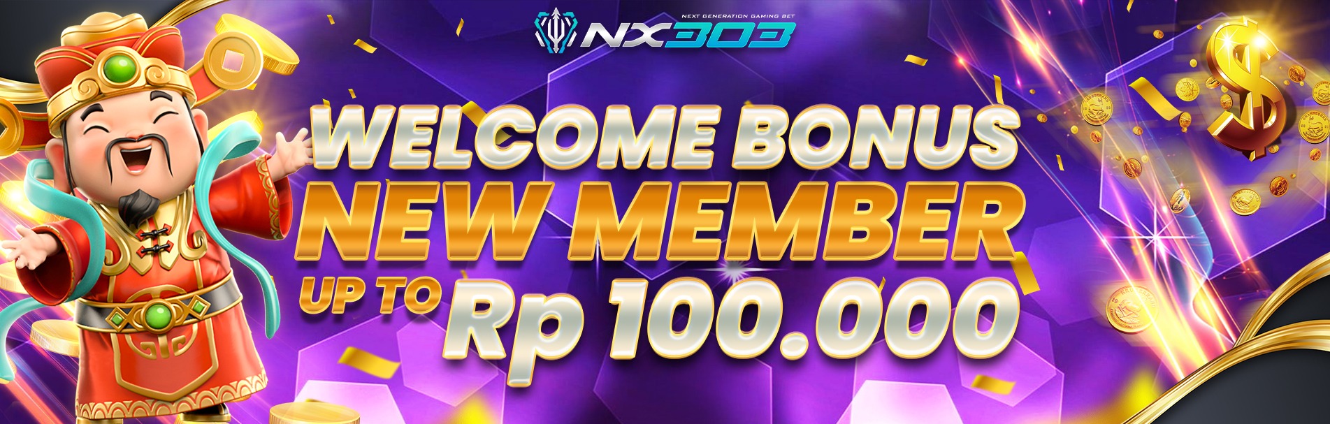 BONUS NEW MEMBER 50% SLOT ONLINE