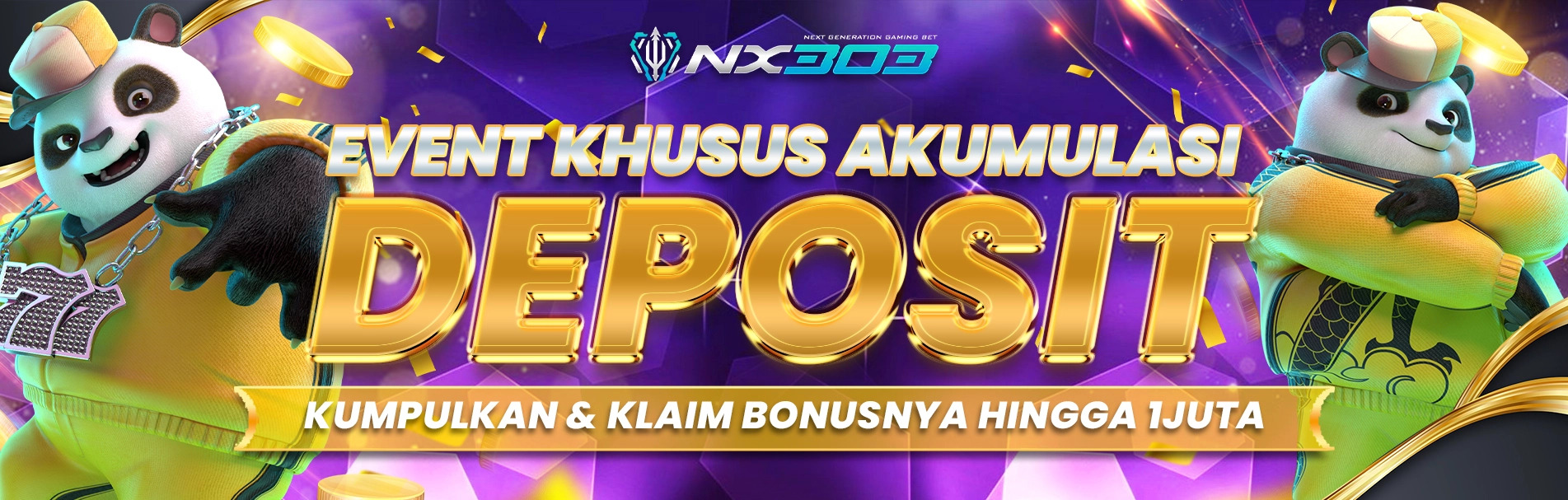 EVENT AKUMULASI DEPOSIT