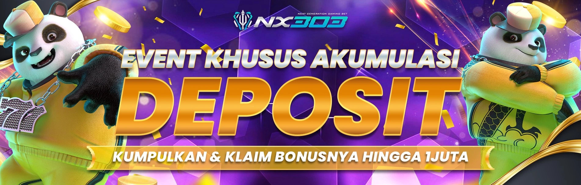 EVENT AKUMULASI DEPOSIT