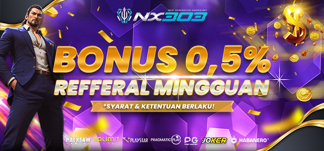 HOME BONUS REFFERAL MINGGUAN 0.5%
