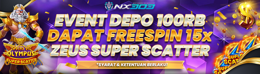 BONUS 15X FREE SPIN GRATIS GATES OF OLYMPUS SUPER SCATTER